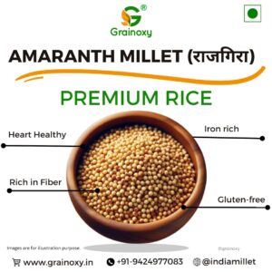 Grainoxy amaranth rajgira millet