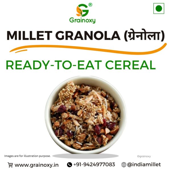 Grainoxy millet granola