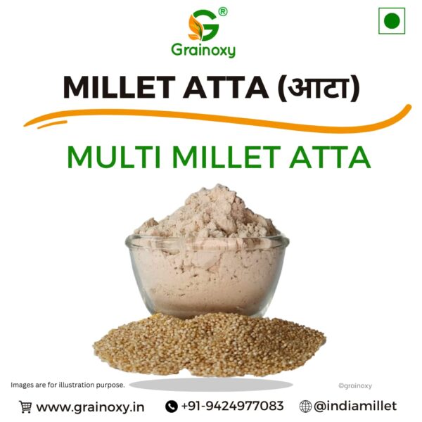 Grainoxy millet multi grain atta