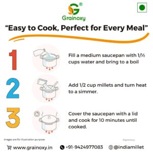 Grainoxy millet cook