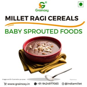 millet sprouted baby food grainoxy